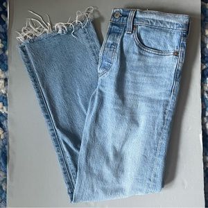 Levi’s wedgie straight jeans
